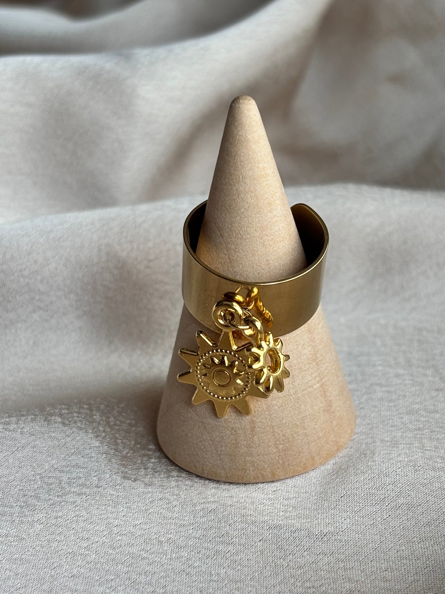 Bague en acier inoxydable personnalisable ELLA