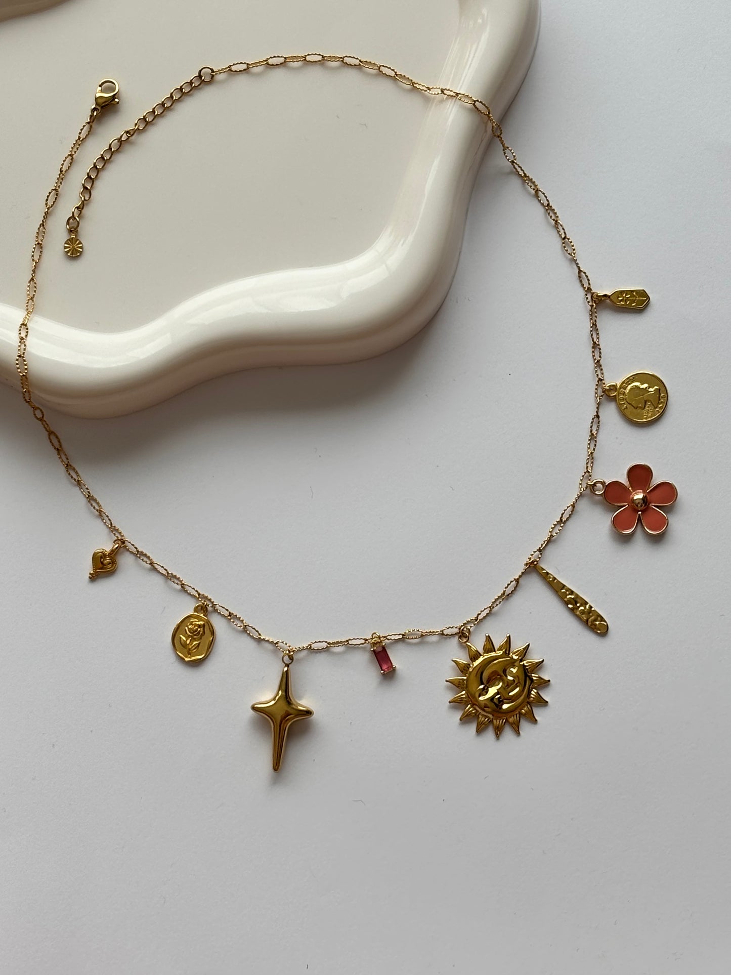 Collier en acier inoxydable personnalisable VALENTINA