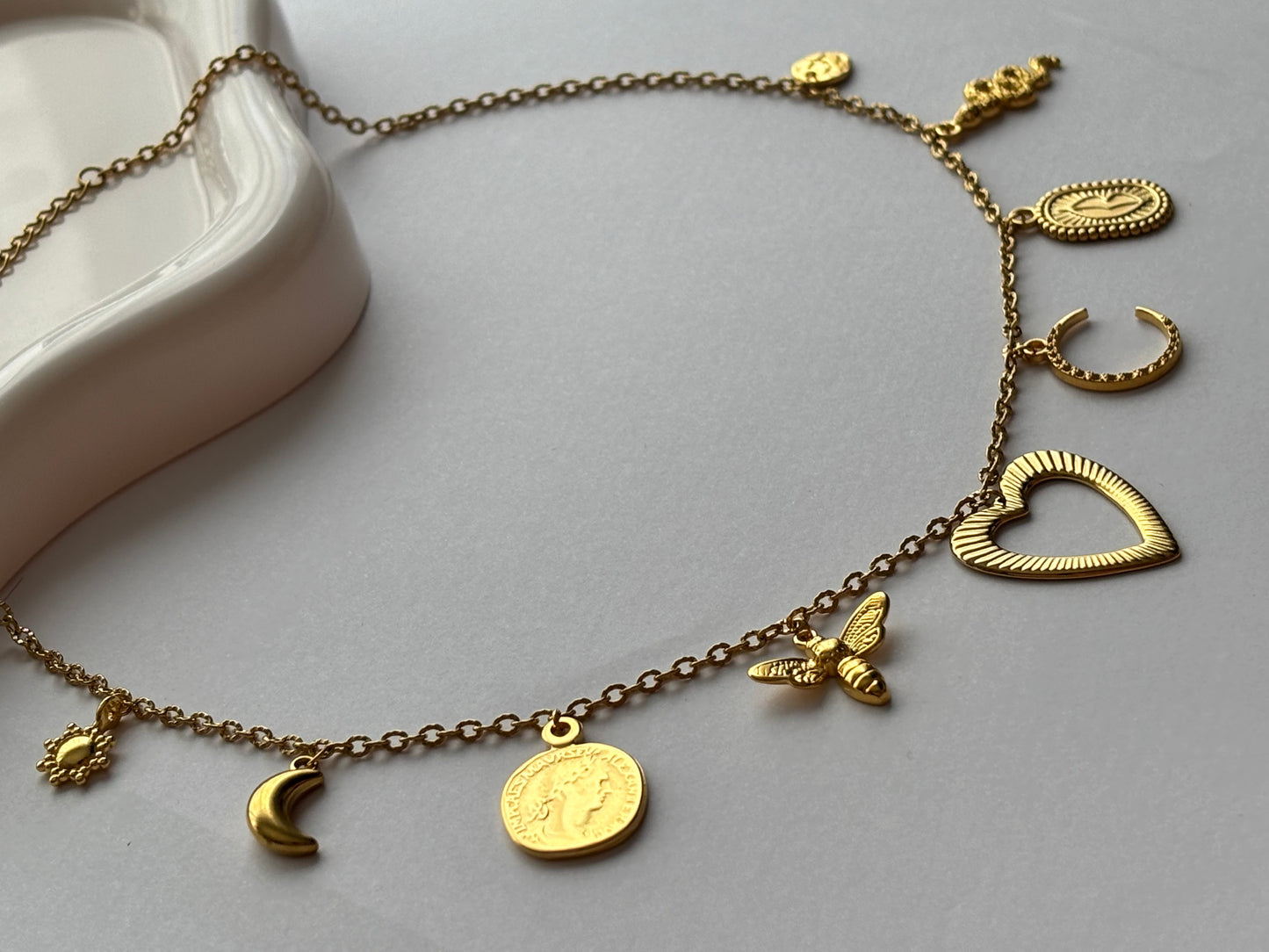 Collier en acier inoxydable personnalisable WILLOW
